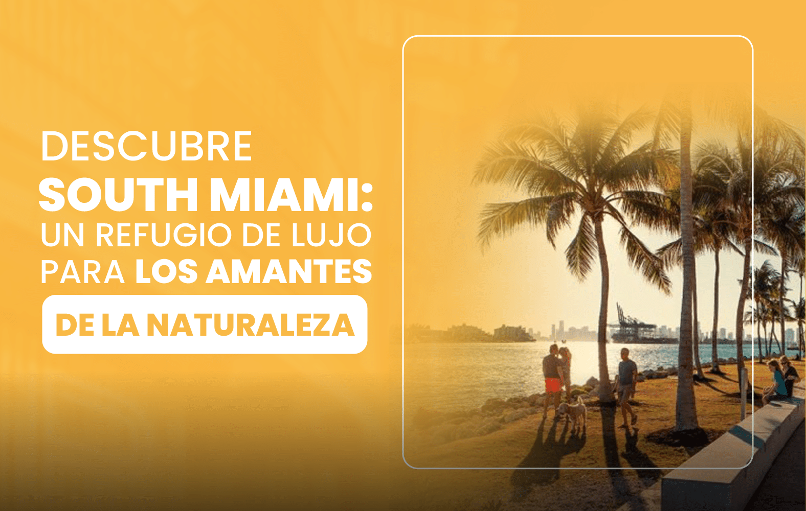 Descubre South Miami: un Refugio de lujo para los amantes de la naturaleza